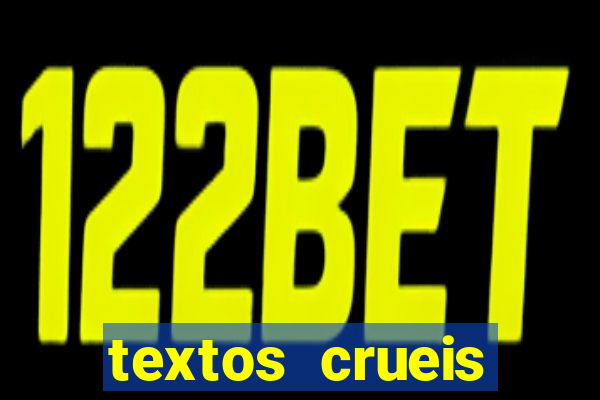 textos crueis demais pdf